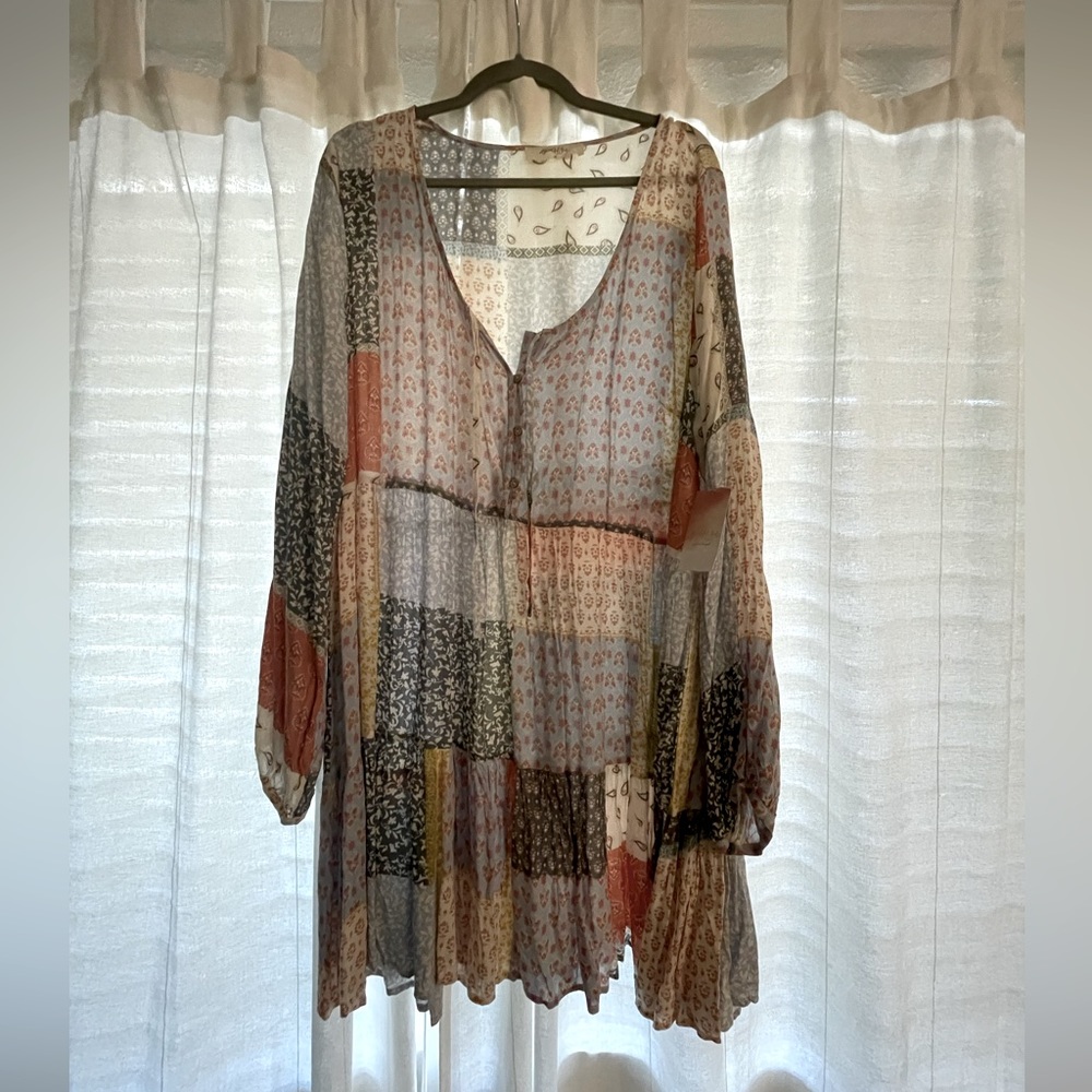 Arula plus pattern dress